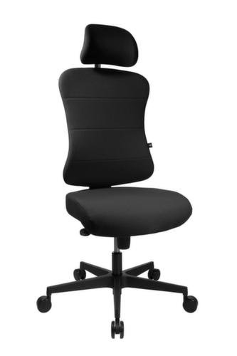 Topstar Bürodrehstuhl Art Comfort mit Kopfstütze, schwarz Standard 8 L