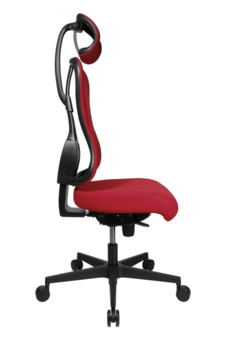 Topstar Bürodrehstuhl Art Comfort mit Kopfstütze, rot Standard 9 L
