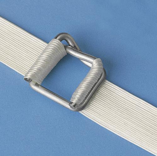 Verschlussklammern für Textil-Umreifungsband, für Bandbreite 12 - 13 mm Detail 1 L