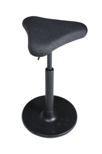 Topstar Sitz-/Stehhilfe Sitness H1 mit Triangel-Sitz, Sitzhöhe 570 - 770 mm, Sitz schwarz Standard 2 L