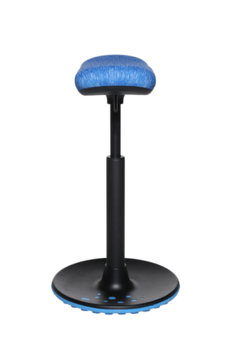 Topstar Sitz-/Stehhilfe Sitness H2 mit Skateboard-Sitz, Sitzhöhe 570 - 770 mm, Sitz blau Standard 3 L