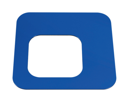 Auflagedeckel PURE für Abfallbehälter, blau Standard 1 L