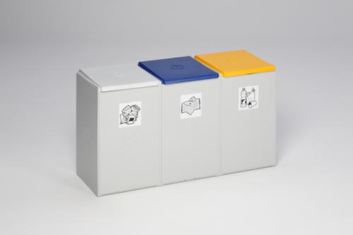 VAR Wertstoffsammelbox, 3 x 60 l Standard 2 L