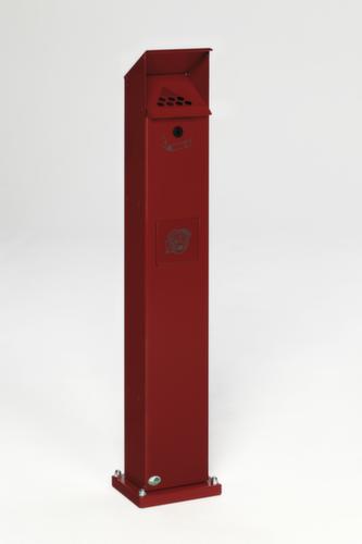VAR Standascher mit Wetterschutzdach, rot Standard 1 L