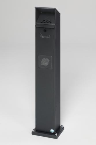 VAR Standascher mit Wetterschutzdach, antiksilber Standard 1 L