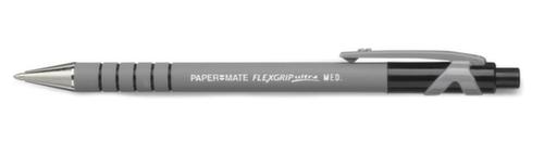 PAPERMATE Kugelschreiber Flexigrip Ultra, Schriftfarbe schwarz, Schaft grau Standard 1 L