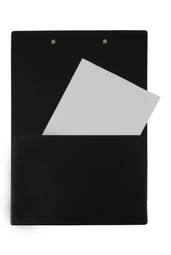 EICHNER Klemmbrett mit Aufbewahrungsfach, schwarz Standard 2 L