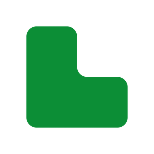 EICHNER Klebesymbol, L-Form, grün Standard 1 L
