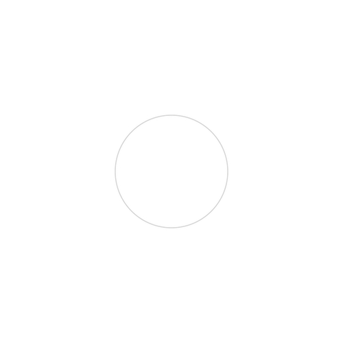 EICHNER Klebesymbol, Kreis, weiß Standard 1 L