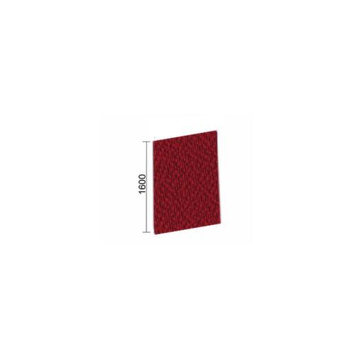 Gera Schallabsorbierende Stellwand Pro, Höhe x Breite 1600 x 1000 mm, Wand rot