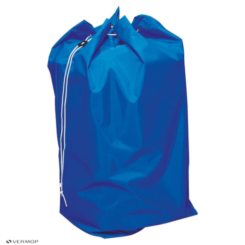 Vermop Nylon-Müllsack für Reinigungswagen, 70 l, blau Standard 1 L