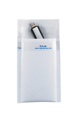Raja Weiße Luftpolster-Versandtasche aus PE-Schaum Milieu 4 L