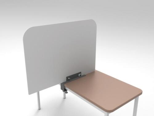 Hygieneschutzwand zur Tischmontage, Höhe x Breite 600 x 800 mm