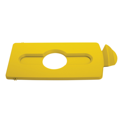 Rubbermaid Deckel Slim Jim® für Recycling-Station, gelb Standard 1 L