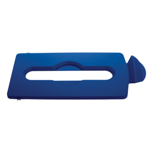Rubbermaid Deckel Slim Jim® für Recycling-Station, blau Standard 1 L