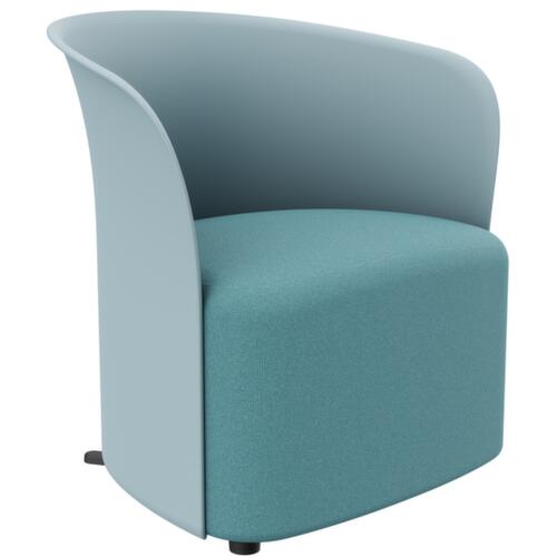 Paperflow Sessel CROWN mit komfortabler Sitzschale Standard 4 L