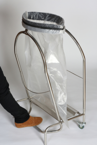 Müllsackständer mit Fußpedal, für 110-Liter-Säcke Milieu 2 L