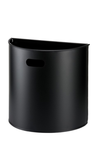Wandabfallbehälter Miluna, 20 l, schwarz Standard 1 L