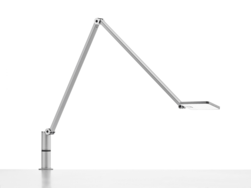 Novus Dimmbare LED-Schreibtischleuchte Attenzia Task, Licht warmweiß, silber Standard 1 L
