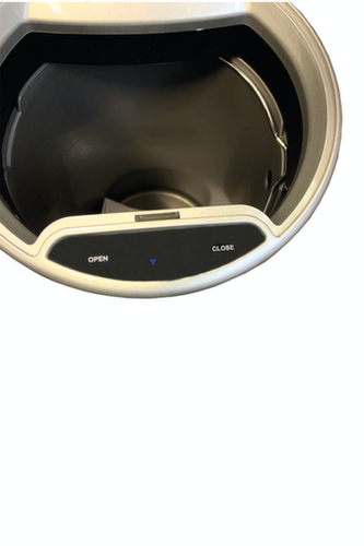 Sensor-Abfallbehälter aus Edelstahl, 12 l Detail 2 L