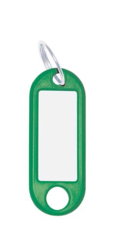 WEDO Schlüsselanhänger mit Ring, grün Standard 1 L