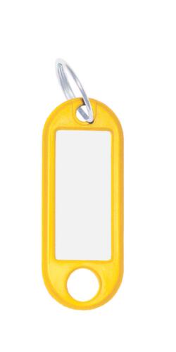 WEDO Schlüsselanhänger mit Ring, gelb Standard 1 L