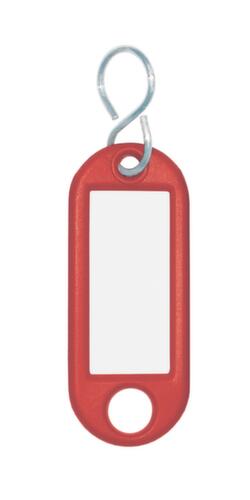 WEDO Schlüsselanhänger mit S-Haken, rot Standard 1 L