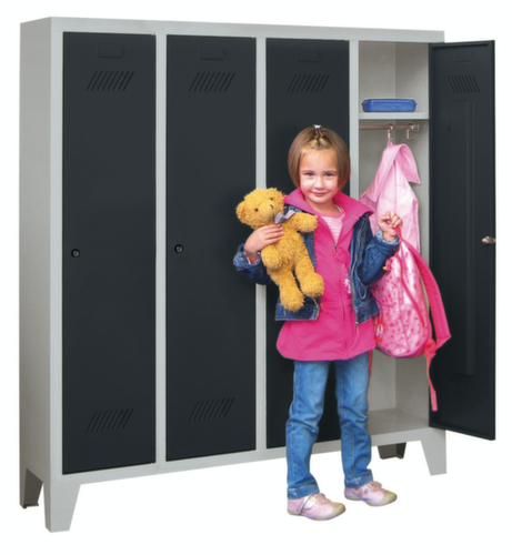 PAVOY Garderobenschrank Basis für Kinder Standard 1 L