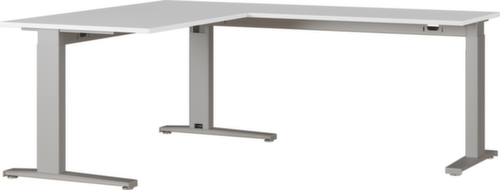 Höhenverstellbarer Winkel-Schreibtisch Standard 2 L