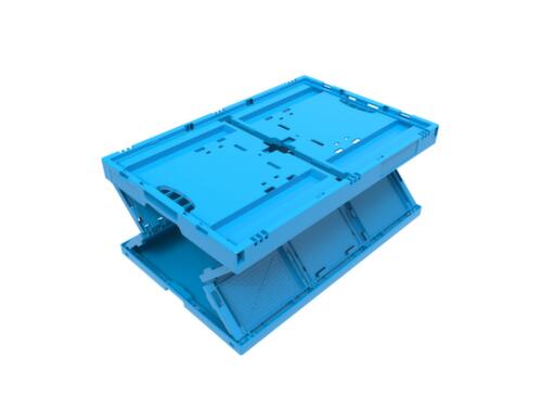 Walther Faltsysteme Faltbox, blau, Inhalt 66 l Standard 2 L
