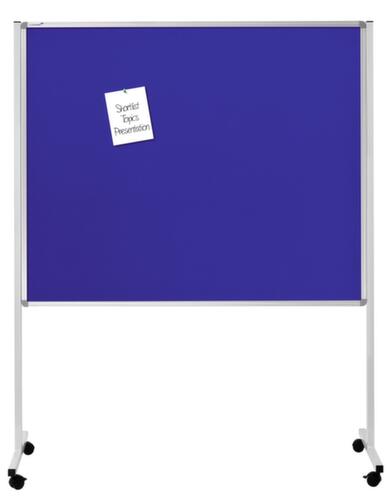 Legamaster Fahrbare Stellwand mit Pinntafel und Whiteboard, Höhe 1950 mm Milieu 3 L