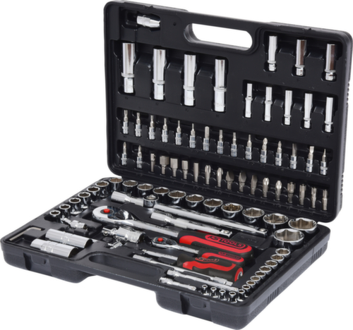 1/4"+1/2" CHROMEplus Steckschlüssel-Satz