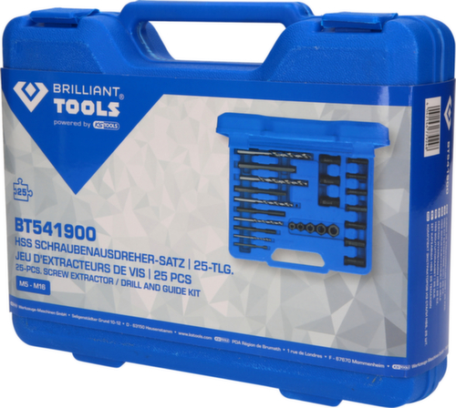 Brilliant Tools HSS Schraubenausdreher-Satz Standard 8 L