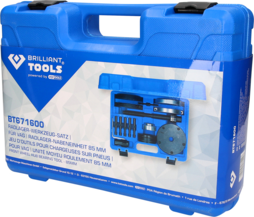 Brilliant Tools Radlager-Werkzeug-Satz Standard 8 L