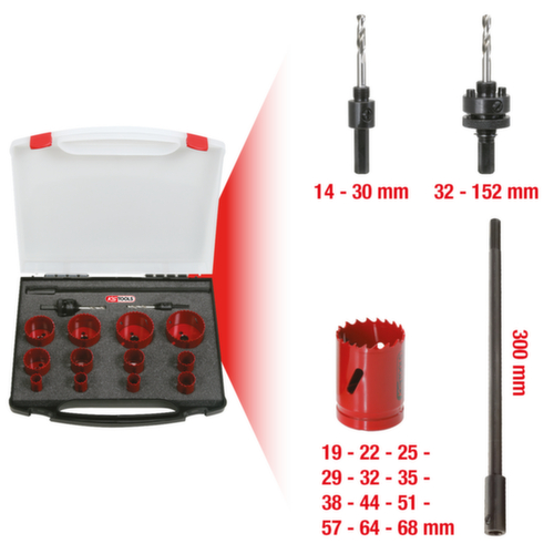 Universal-Lochsägen-Satz Standard 2 L