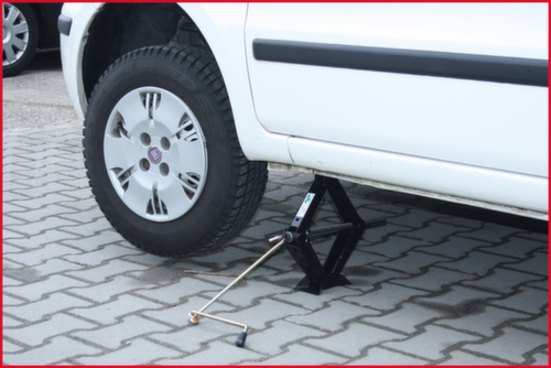 KS Tools Scheren-Stahl-Wagenheber mit Kurbel Standard 2 L