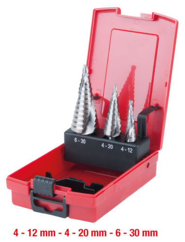 HSS Stufenbohrer-Satz Standard 2 L