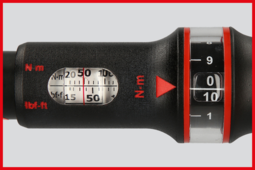 9x12mm ERGOTORQUE®precision Einsteck-Drehmomentschlüssel Standard 3 L