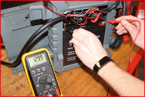 Digital Multimeter inkl. Prüfspitzen und Krokodilklemmen Milieu 1 L
