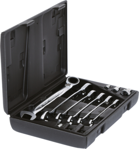 GEARplus Ratschenringmaulschlüssel-Satz Standard 4 L