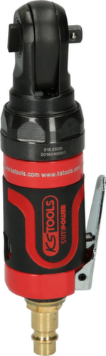 KS Tools 1/4" SlimPOWER Mini-Druckluft-Umschaltratsche 30Nm Standard 4 L