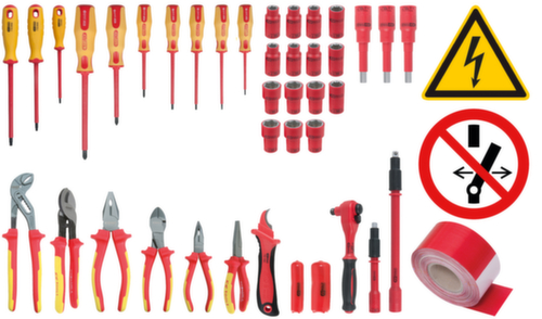 KS Tools Isolierter Werkzeug-Satz für Hybrid- und Elektrofahrzeuge Standard 5 L