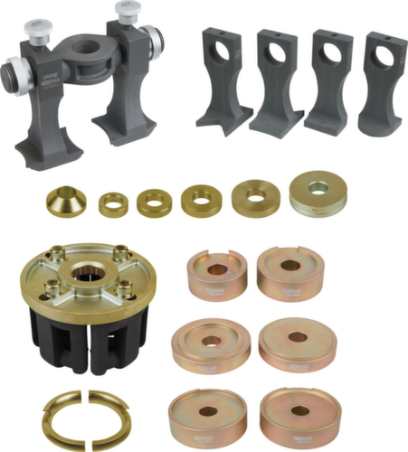 KS Tools Universal-Werkzeug zur geschraubten- und Kompakt-Radlagermontage und Demontage Standard 3 L
