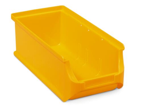 Raja Sichtlagerkasten, gelb, Tiefe 215 mm, Polypropylen Standard 1 L