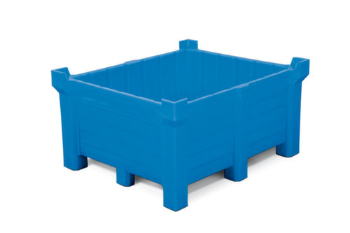 Stapelbehälter, blau, Inhalt 400 l Standard 1 L