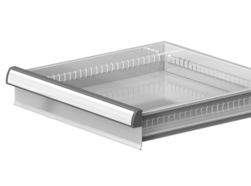 Schubladenschrank Topas C, 5 Schublade(n), RAL7035 Lichtgrau/RAL7035 Lichtgrau Detail 1 L