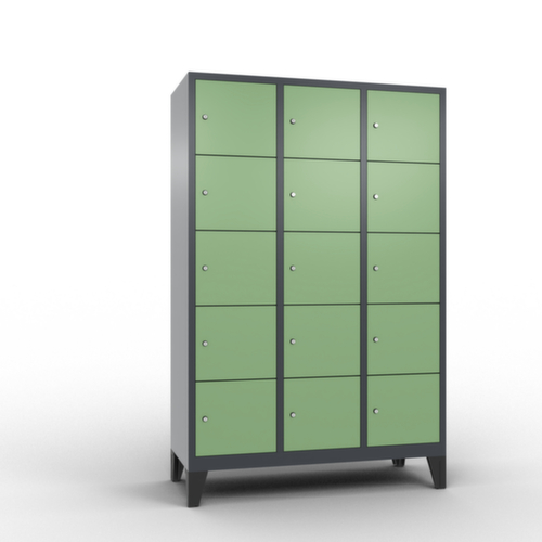 C+P Schließfachschrank Classic, 15 Fächer