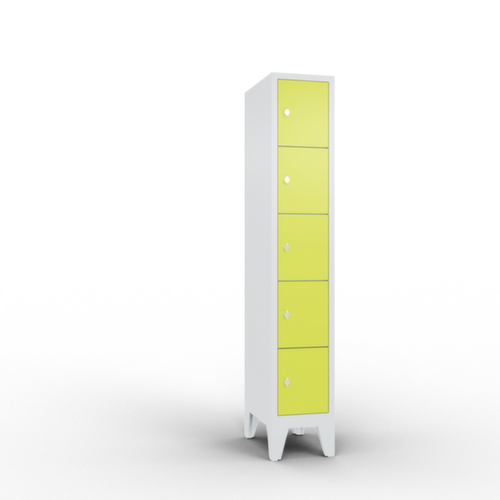 C+P Schließfachschrank Classic, 5 Fächer