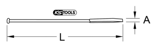 Pflasterbrechstange Standard 2 L