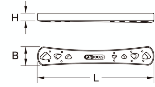 KS Tools Ausrichtungswerkzeug Standard 3 L